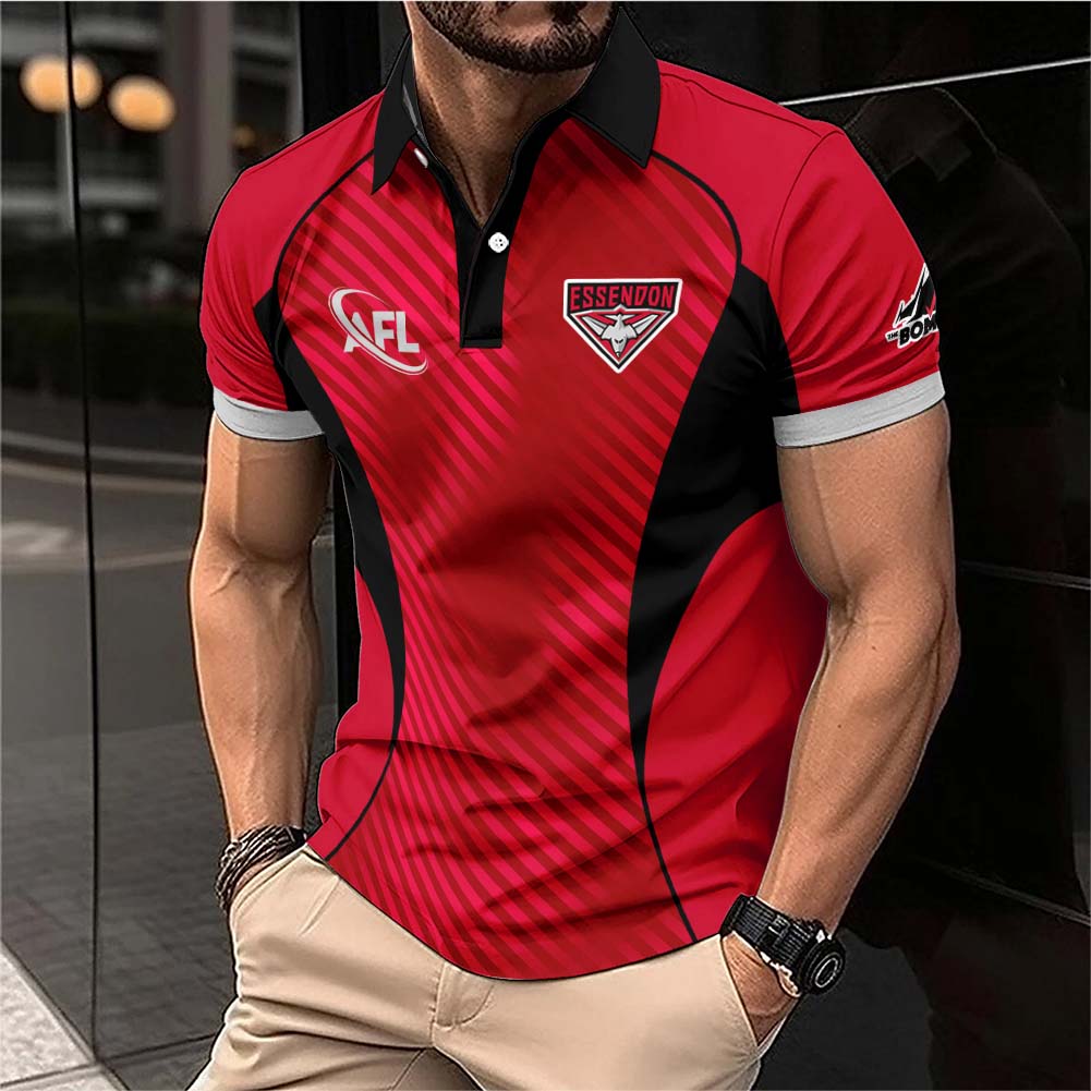 Auspiritmerch Essendon Personalized Polo Shirt Gift For Fans
