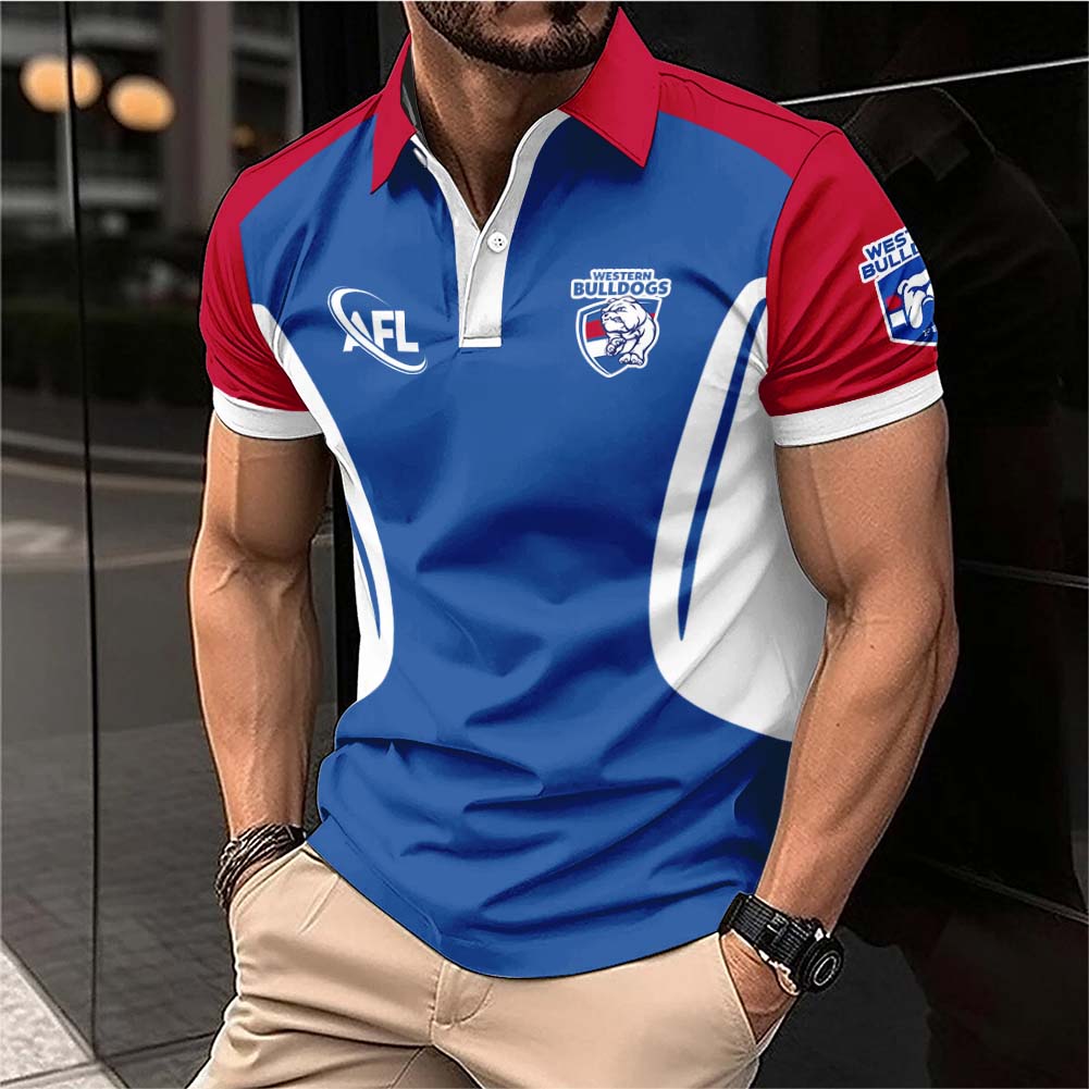 Auspiritmerch Western Bulldogs Personalized Polo Shirt Gift For Fans