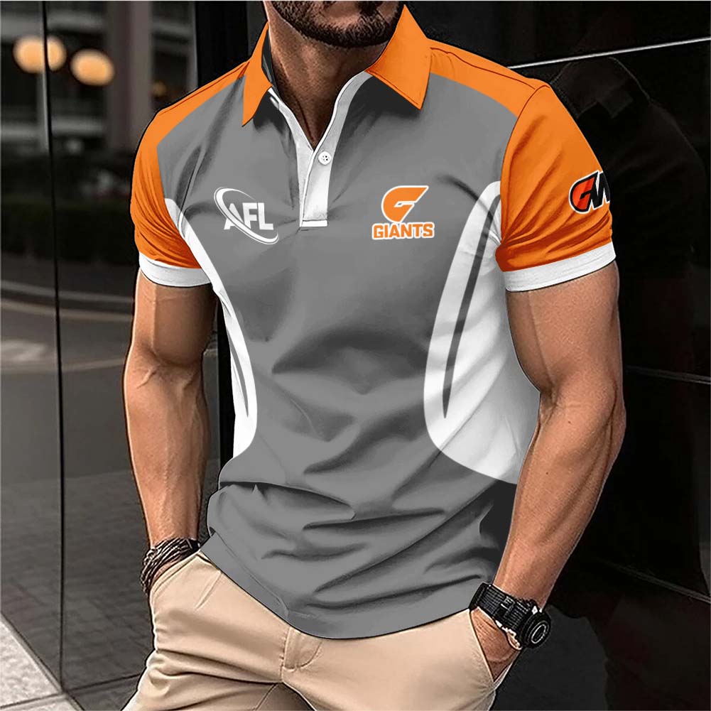 Auspiritmerch GWS Giants Personalized Polo Shirt Gift For Fans