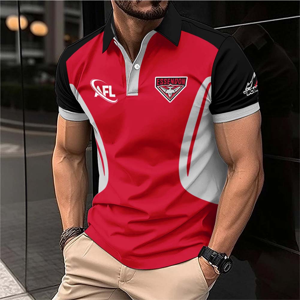 Auspiritmerch Essendon Personalized Polo Shirt Gift For Fans