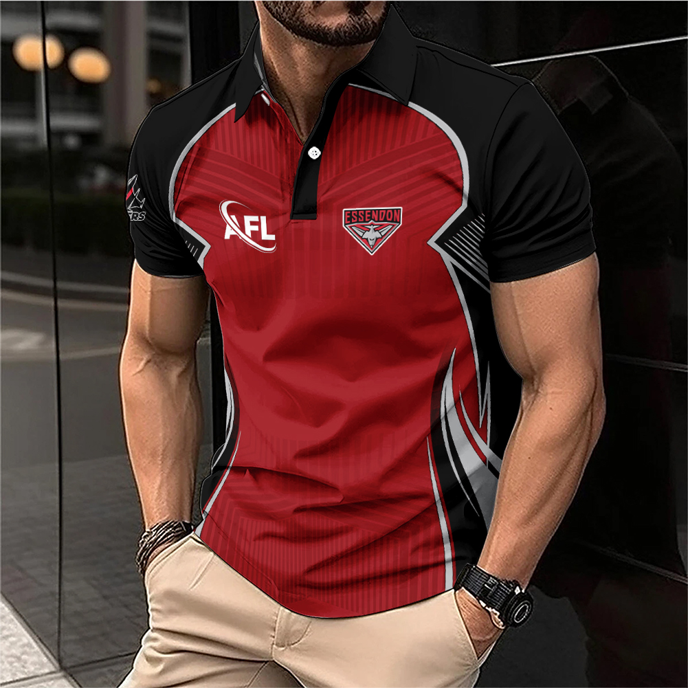 Auspiritmerch Essendon Personalized Polo Shirt Gift For Fans