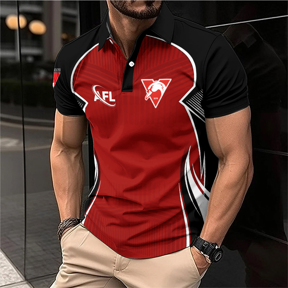Auspiritmerch Sydney Swans Personalized Polo Shirt Gift For Fans
