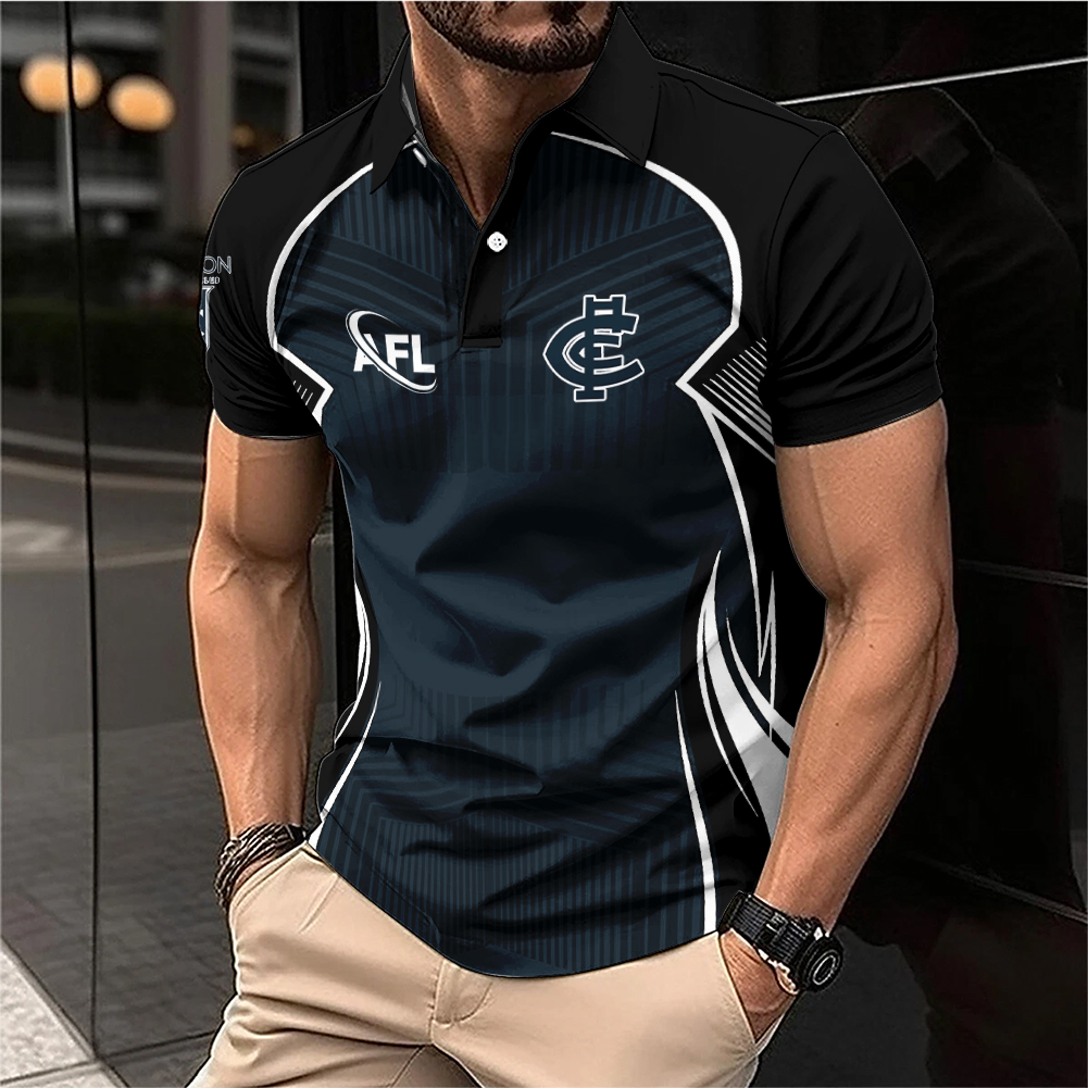 Auspiritmerch Carlton Blues Personalized Polo Shirt Gift For Fans