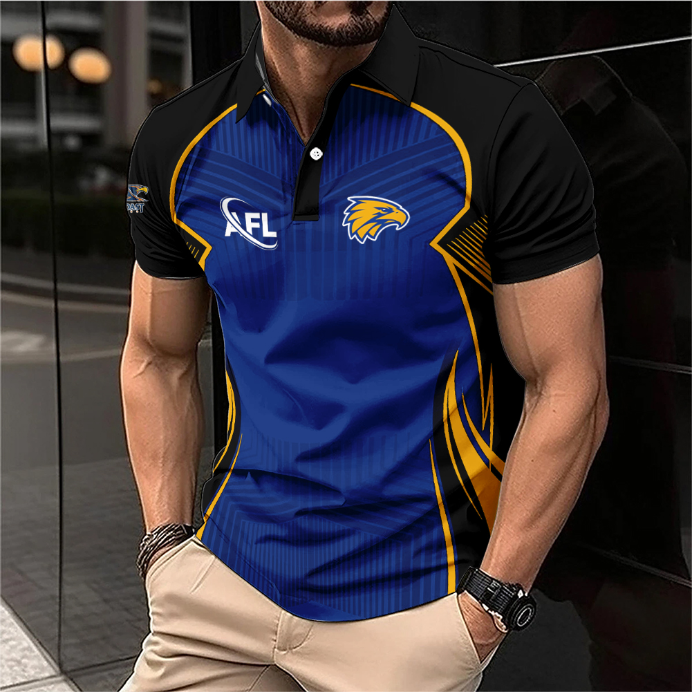 Auspiritmerch West Coast Eagles Personalized Polo Shirt Gift For Fans