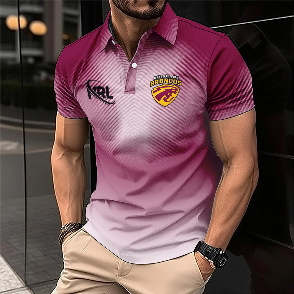 Auspiritmerch Brisbane Broncos Personalized Polo Shirt Gift For Fans