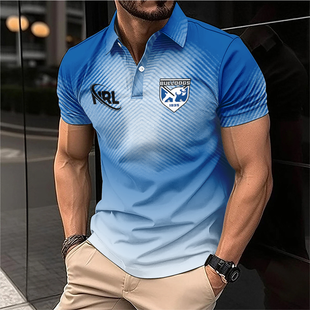 Auspiritmerch Canterbury-Bankstown Bulldogs Personalized Polo Shirt Gift For Fans