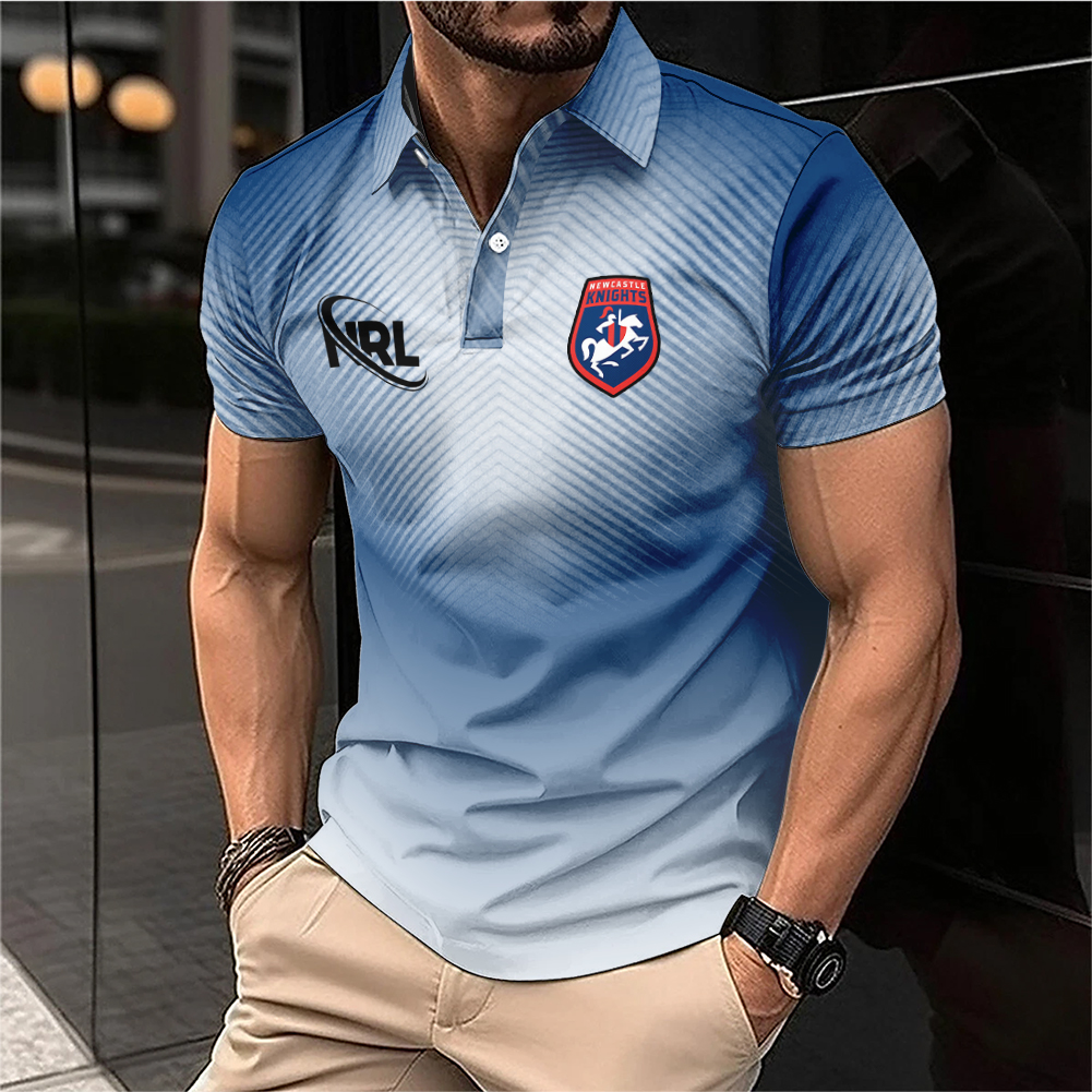 Auspiritmerch Newcastle Knights Personalized Polo Shirt Gift For Fans