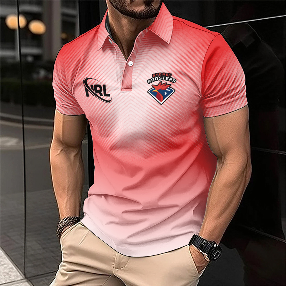 Auspiritmerch Sydney Roosters Personalized Polo Shirt Gift For Fans