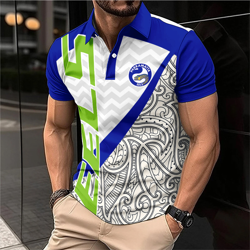 Auspiritmerch Parramatta Eels Personalized Polo Shirt Gift For Fans