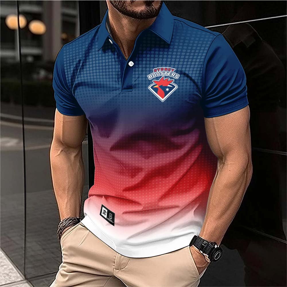 Auspiritmerch Sydney Roosters Personalized Polo Shirt Gift For Fans