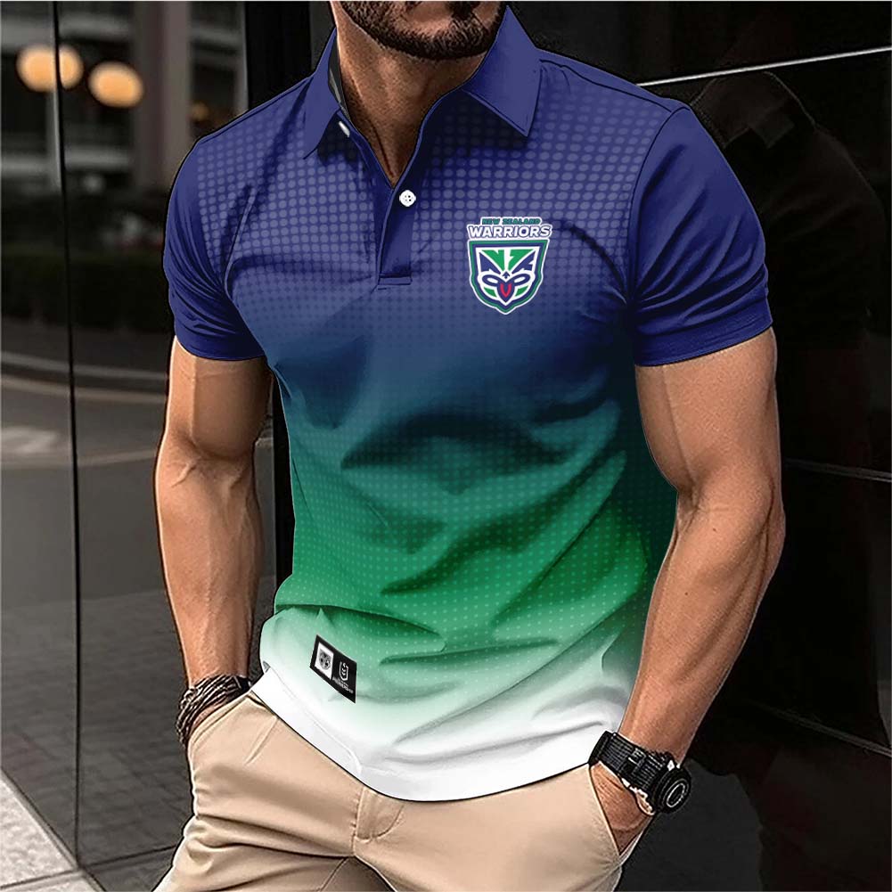 Auspiritmerch New Zealand Warriors Personalized Polo Shirt Gift For Fans