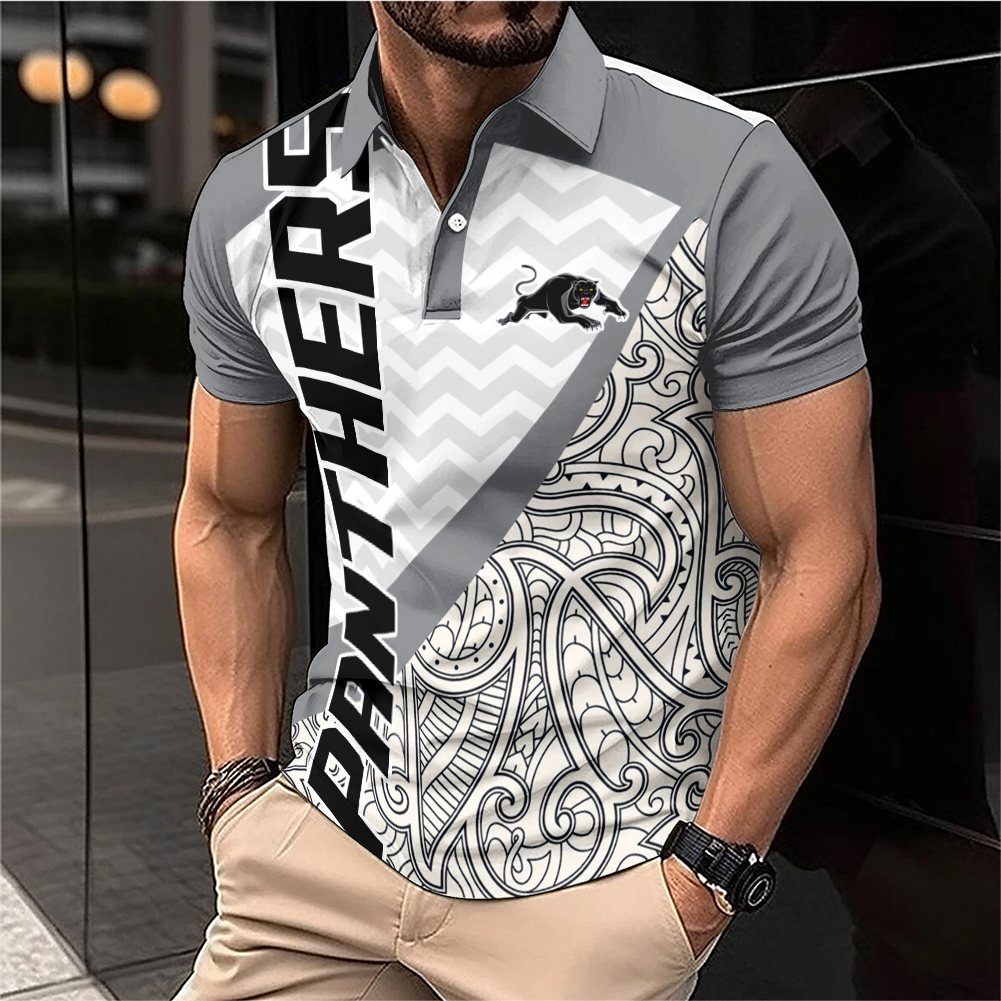 Auspiritmerch Penrith Panthers Personalized Polo Shirt Gift For Fans