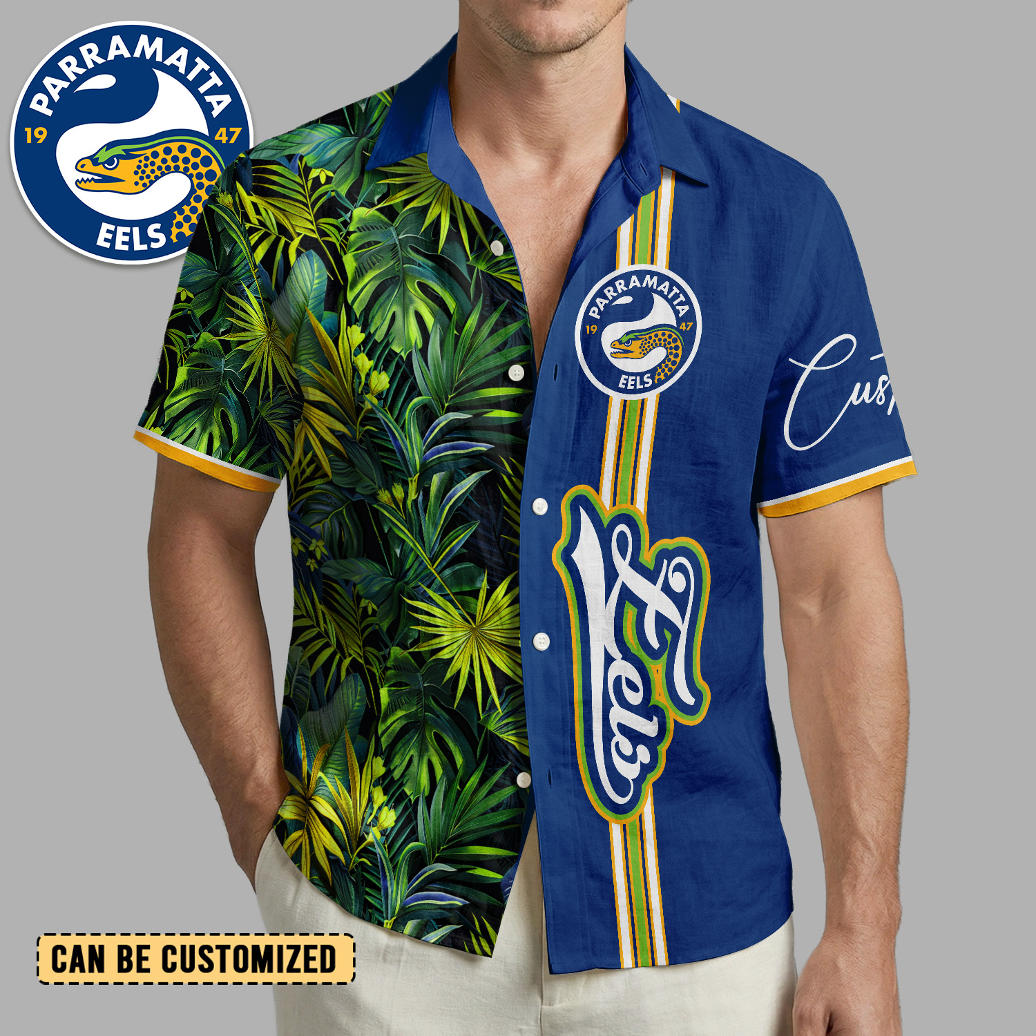 Auspiritmerch Parramatta Eels Personalized Hawaiian Shirt Gift For Fans