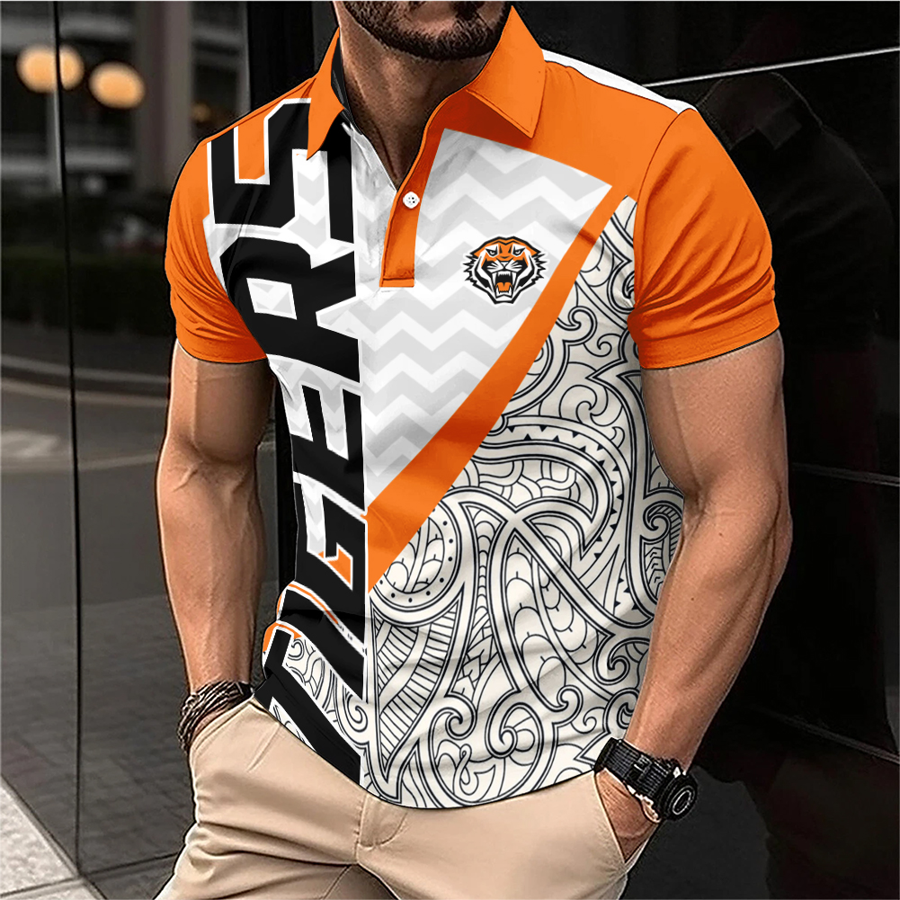 Auspiritmerch Wests Tigers Personalized Polo Shirt Gift For Fans