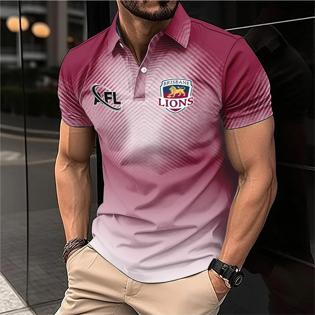 Auspiritmerch Brisbane Lions Personalized Polo Shirt Gift For Fans