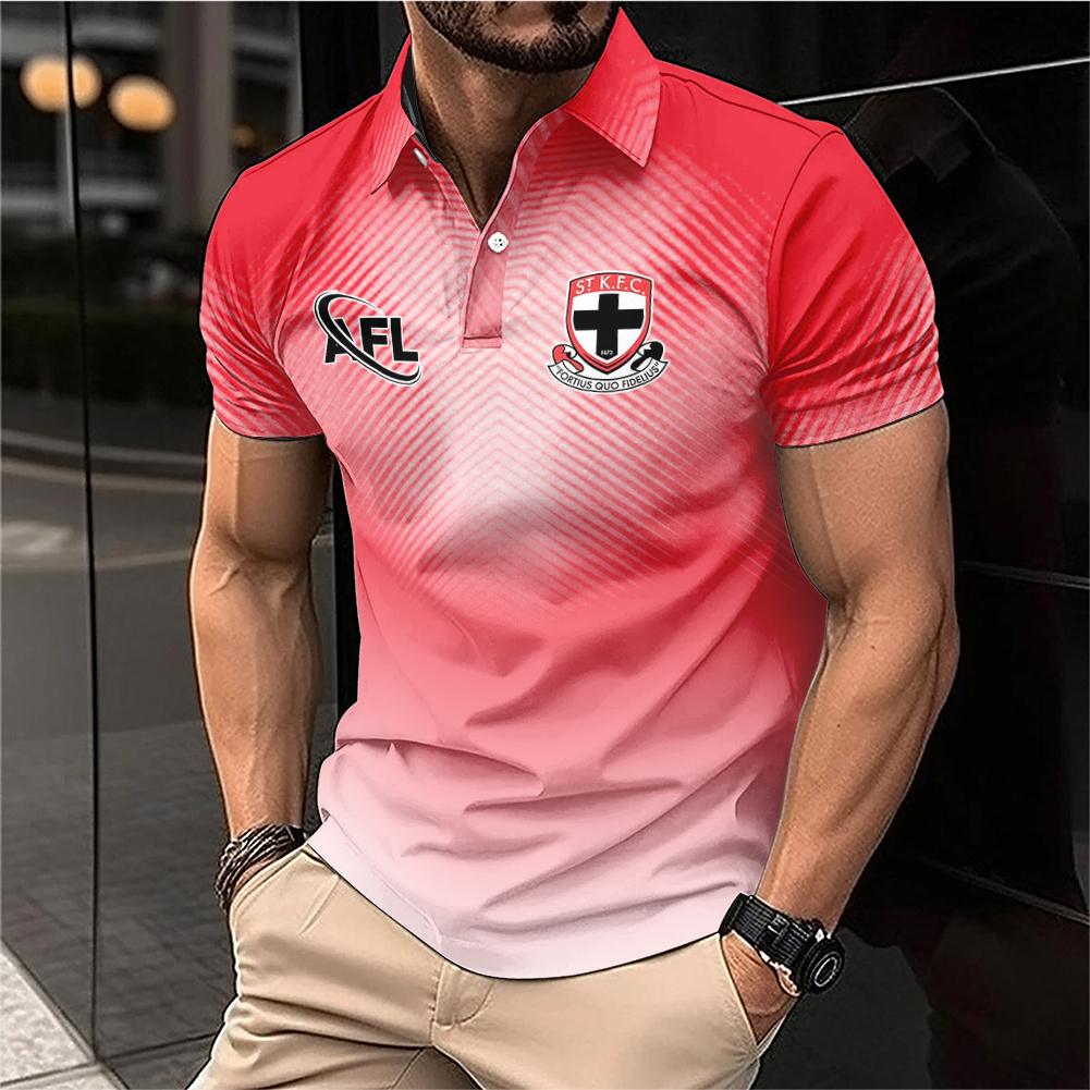 Auspiritmerch St Kilda Saints Personalized Polo Shirt Gift For Fans