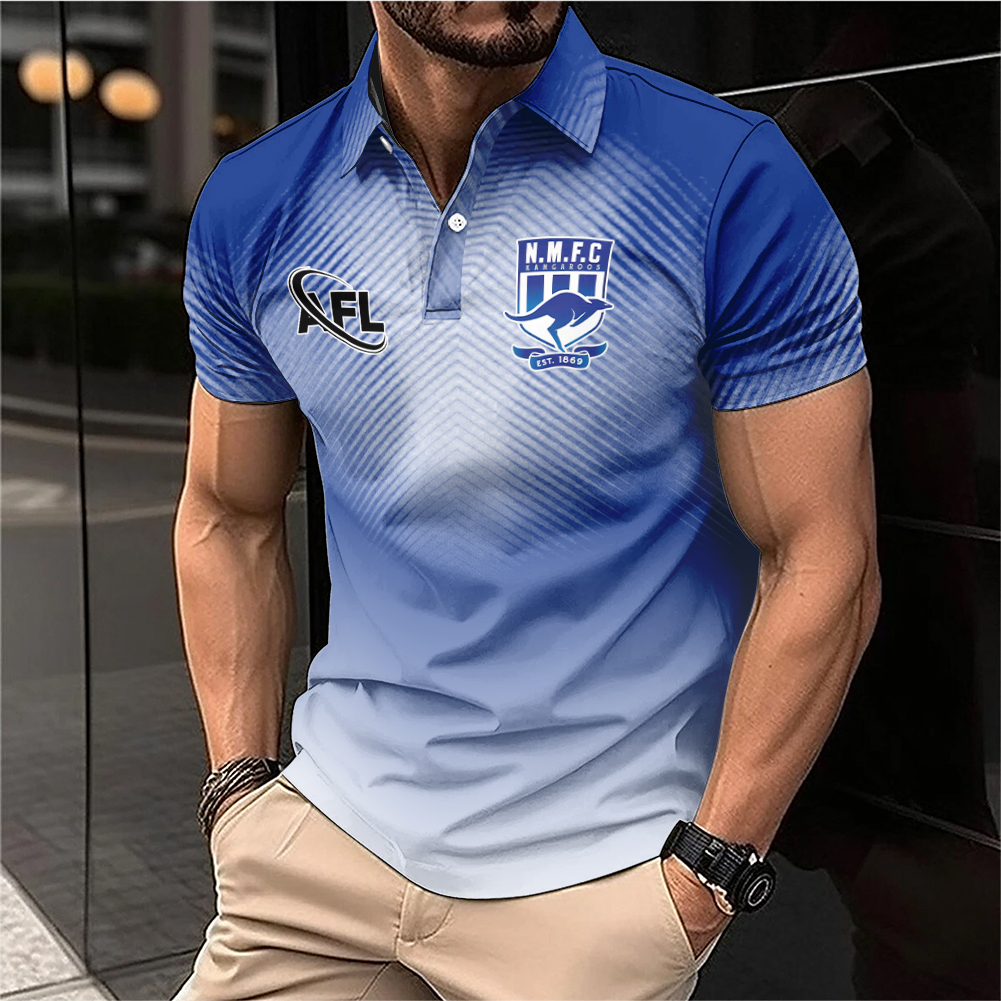 Auspiritmerch North Melbourne Personalized Polo Shirt Gift For Fans