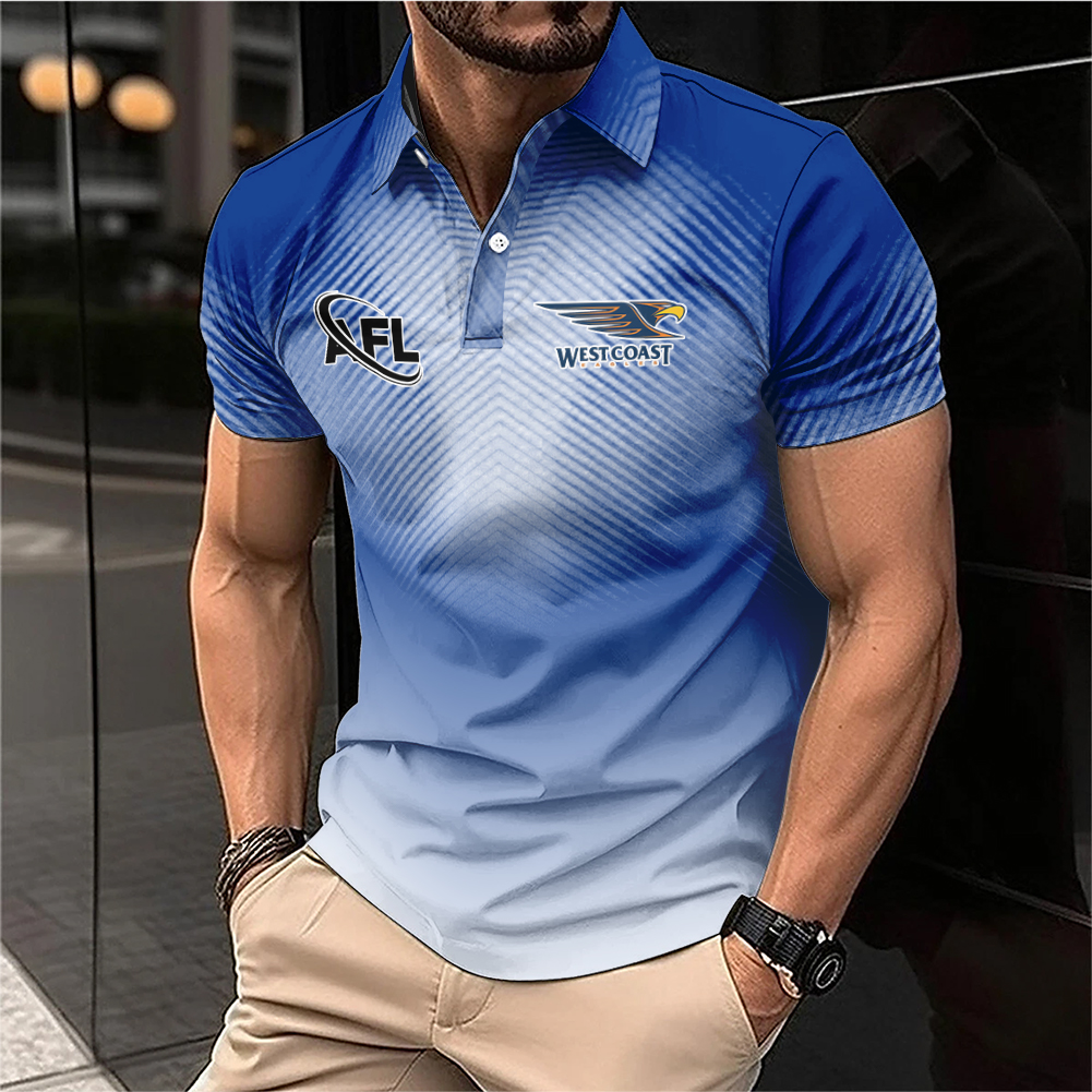 Auspiritmerch West Coast Eagles Personalized Polo Shirt Gift For Fans