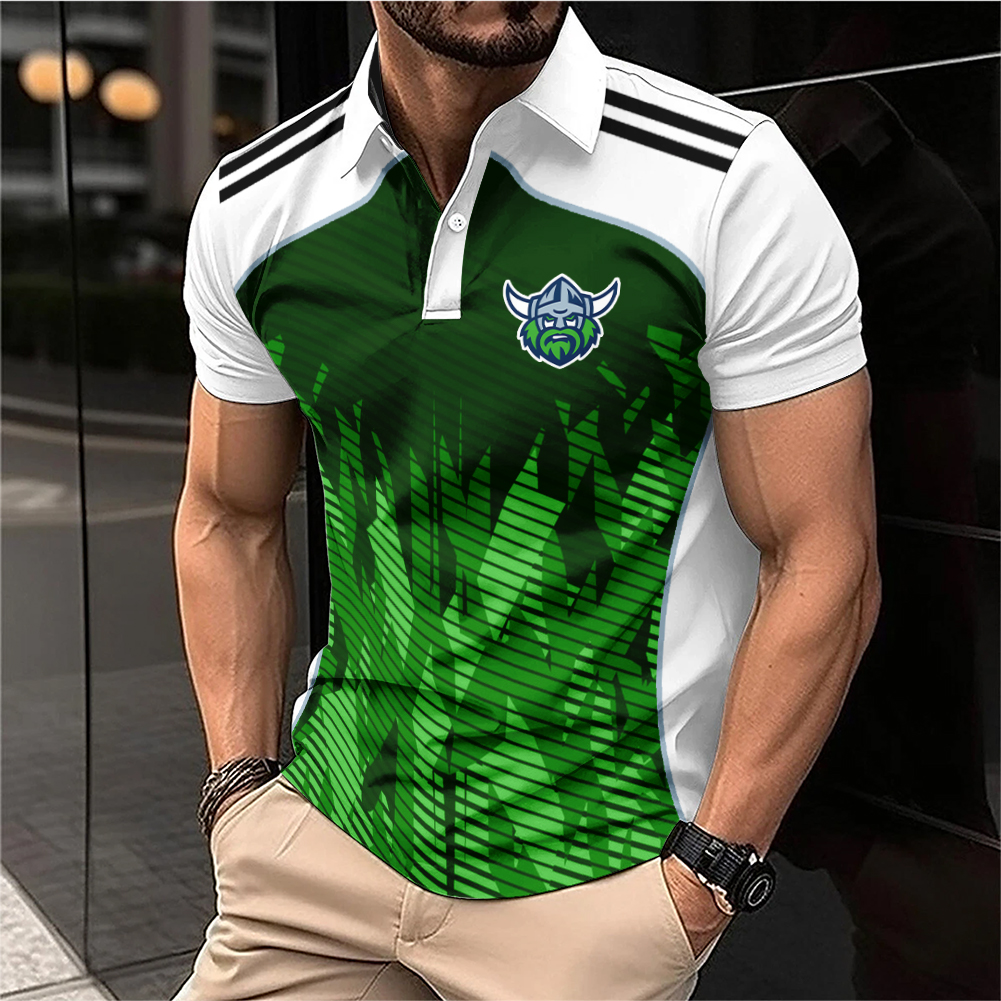 Auspiritmerch Canberra Raiders Personalized Polo Shirt Gift For Fans