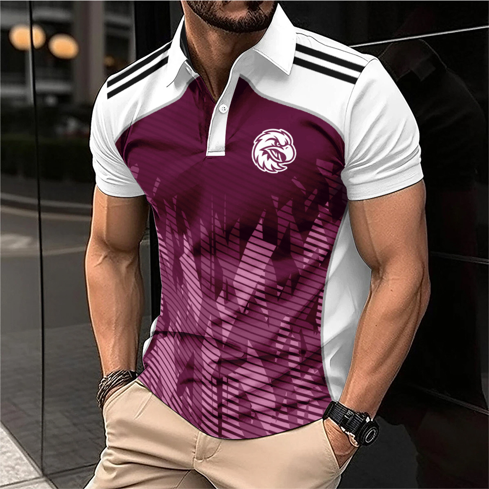 Auspiritmerch Manly Warringah Sea Eagles Personalized Polo Shirt Gift For Fans