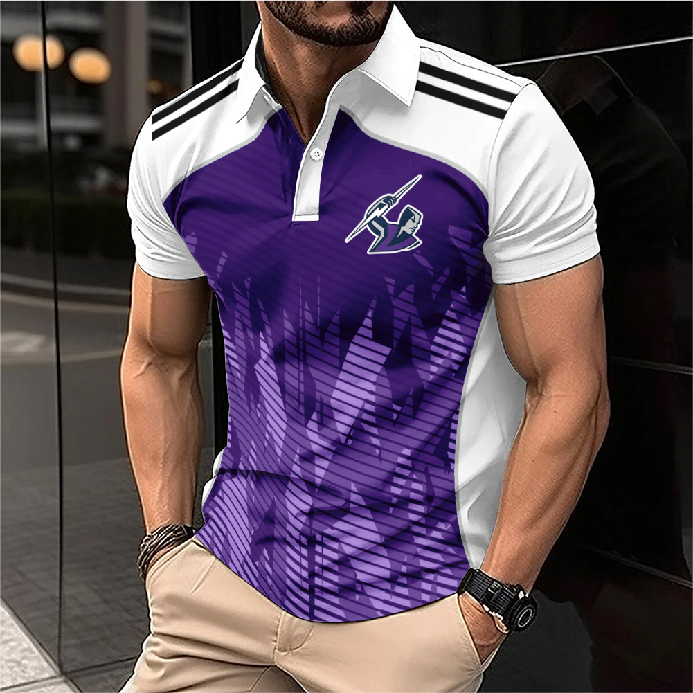 Auspiritmerch Melbourne Storm Personalized Polo Shirt Gift For Fans