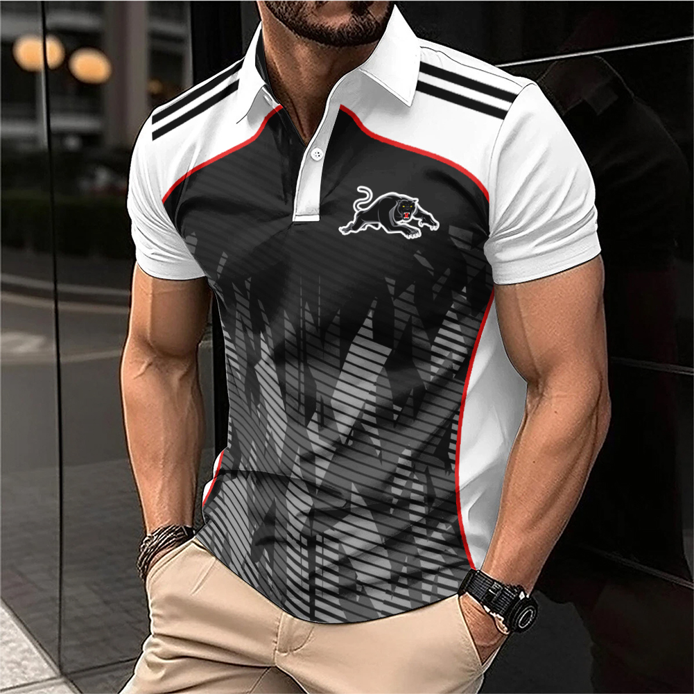 Auspiritmerch Penrith Panthers Personalized Polo Shirt Gift For Fans