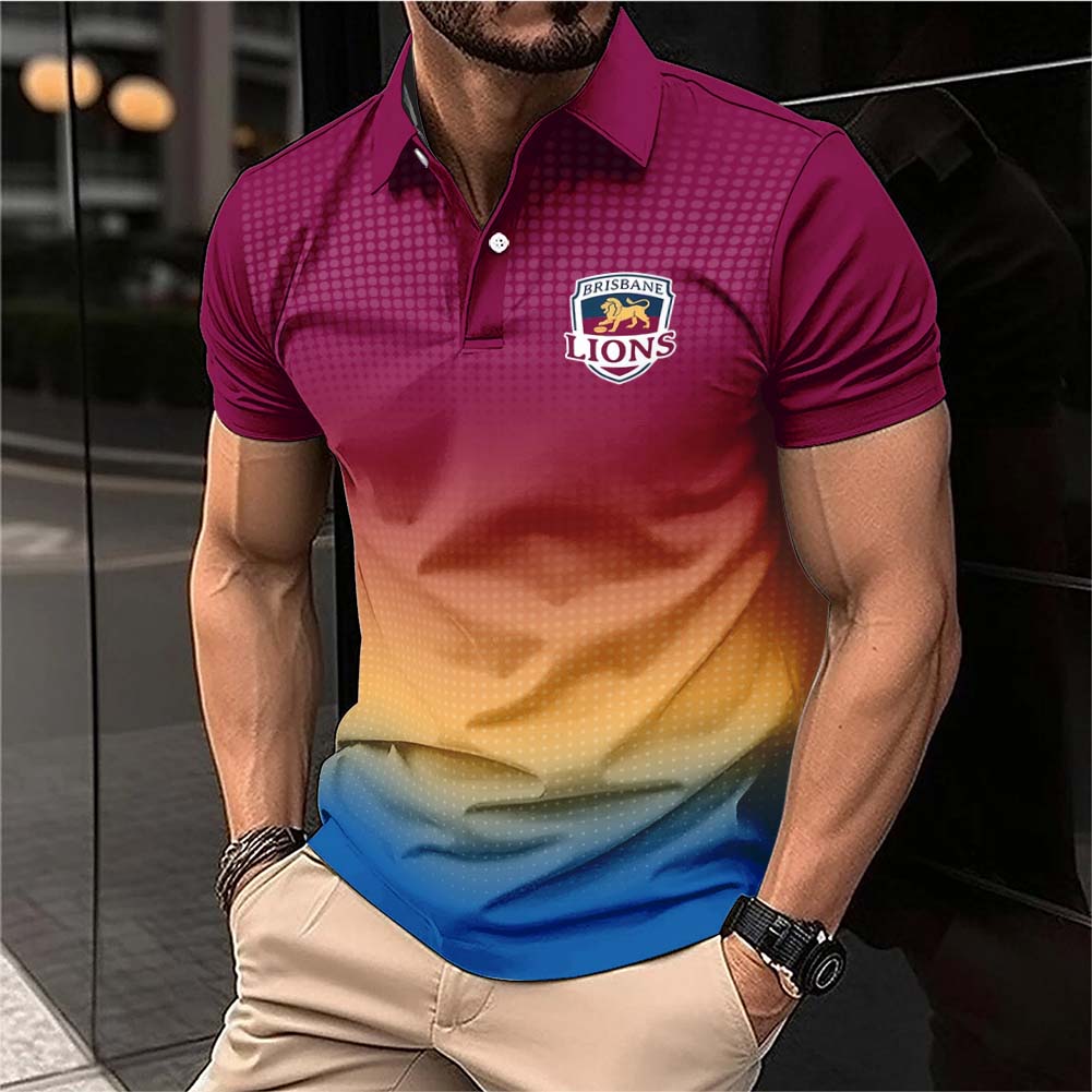 Auspiritmerch Brisbane Lions Personalized Polo Shirt Gift For Fans