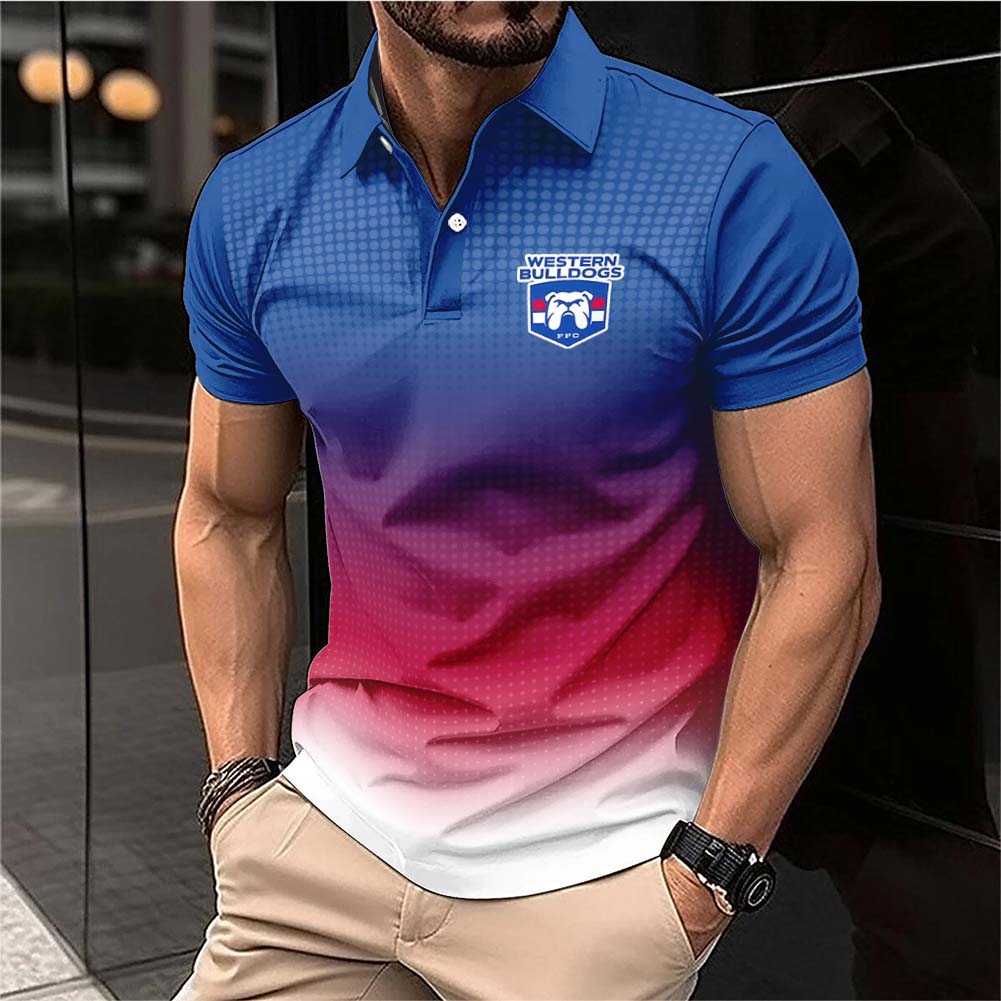Auspiritmerch Western Bulldogs Personalized Polo Shirt Gift For Fans