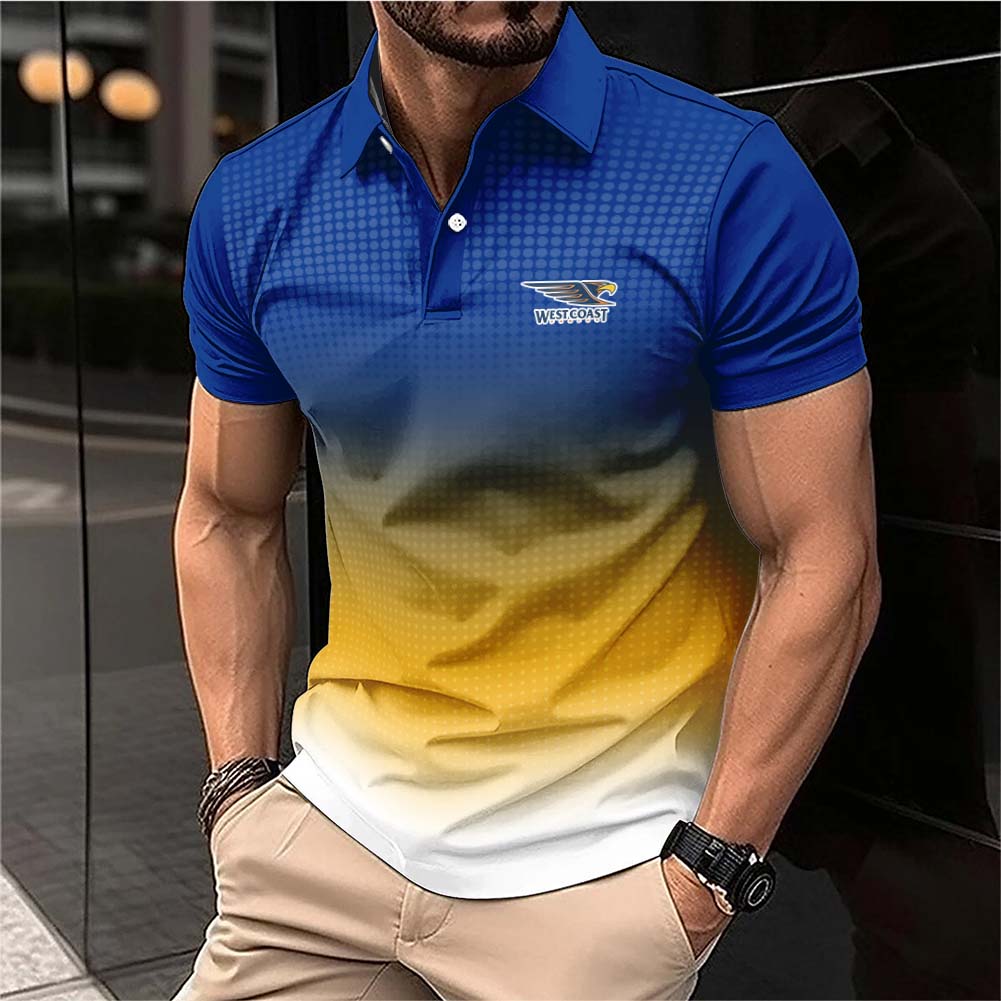 Auspiritmerch West Coast Eagles Personalized Polo Shirt Gift For Fans