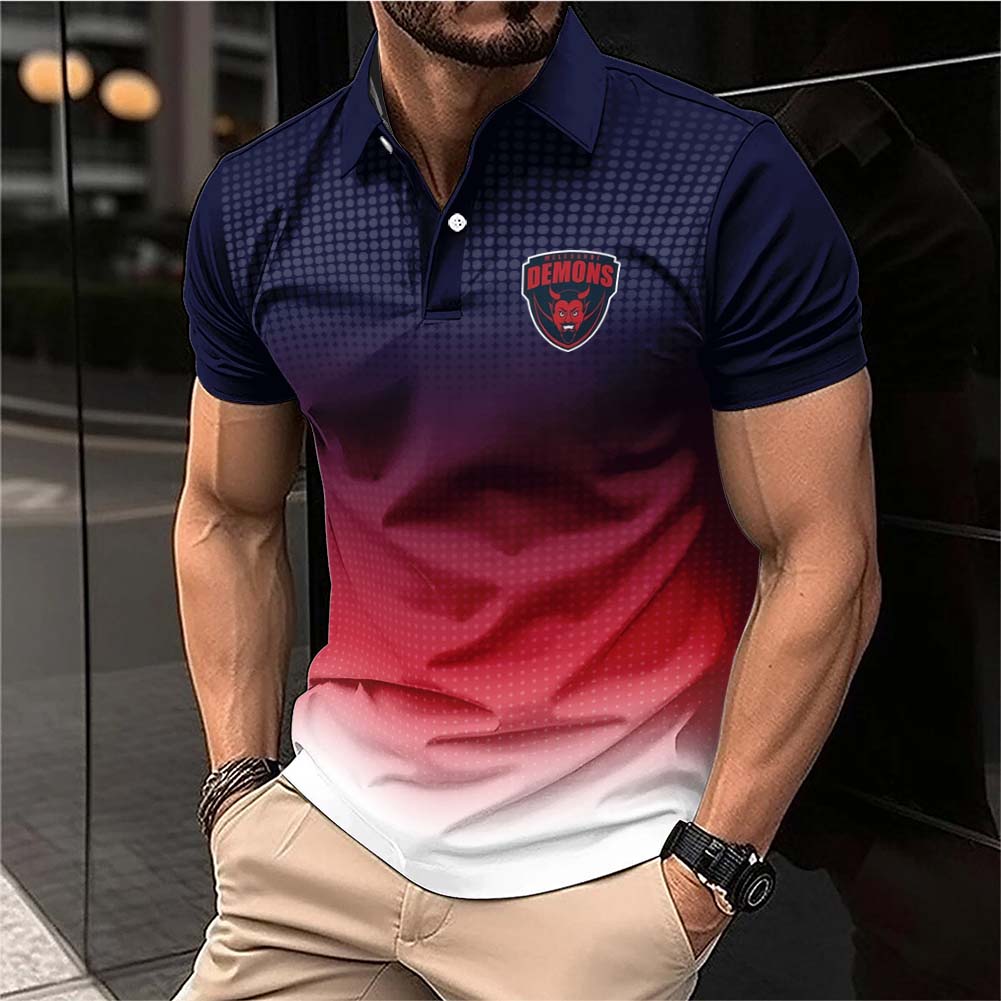 Auspiritmerch Melbourne Demons Personalized Polo Shirt Gift For Fans