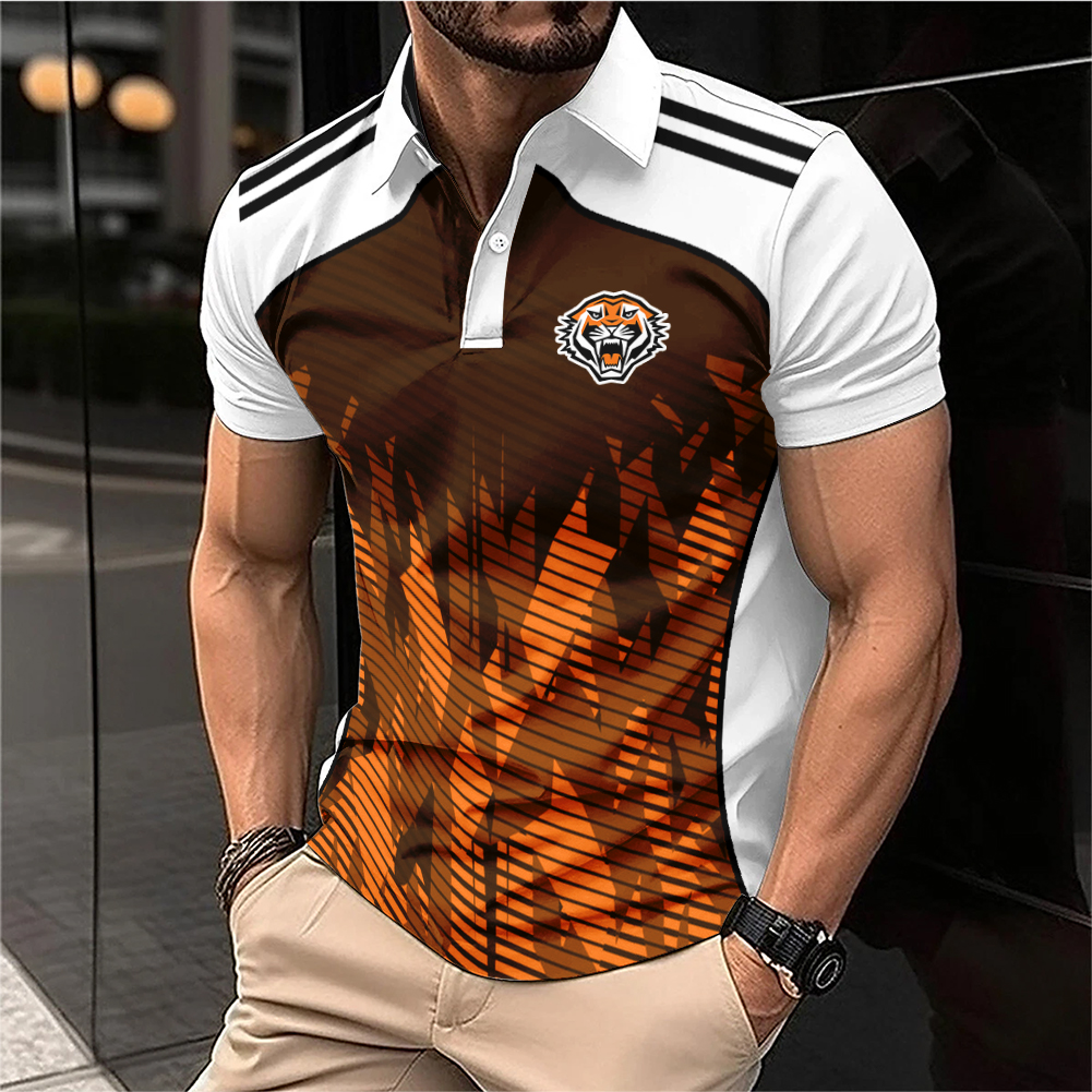 Auspiritmerch Wests Tigers Personalized Polo Shirt Gift For Fans