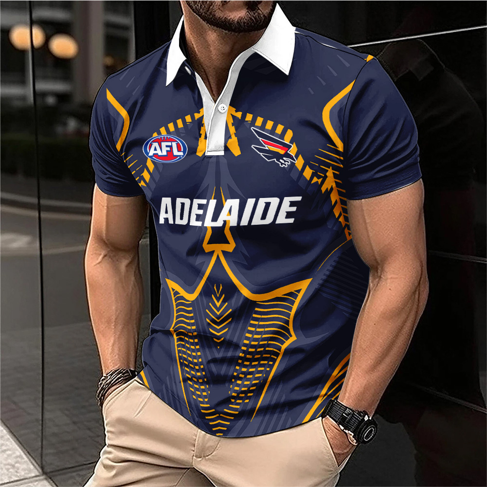 Auspiritmerch Adelaide Crows Personalized Polo Shirt Gift For Fans