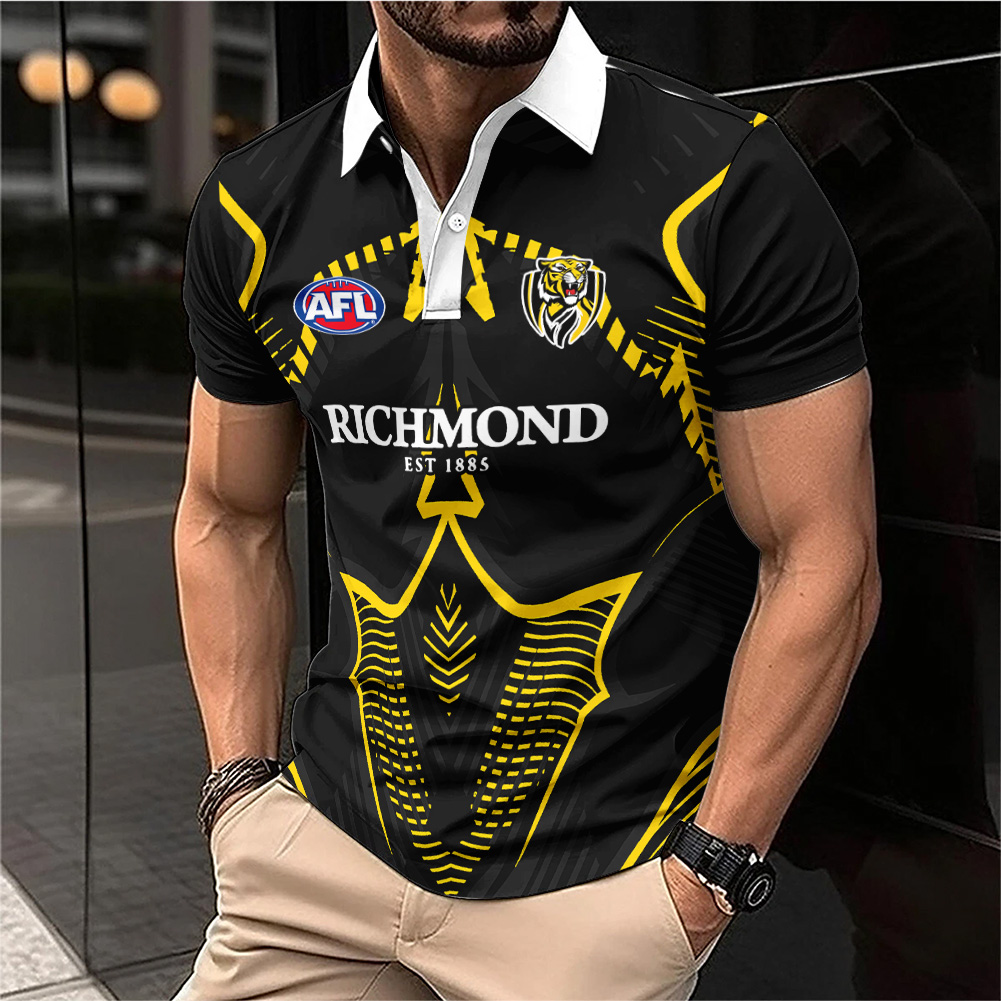 Auspiritmerch Richmond Tigers Personalized Polo Shirt Gift For Fans