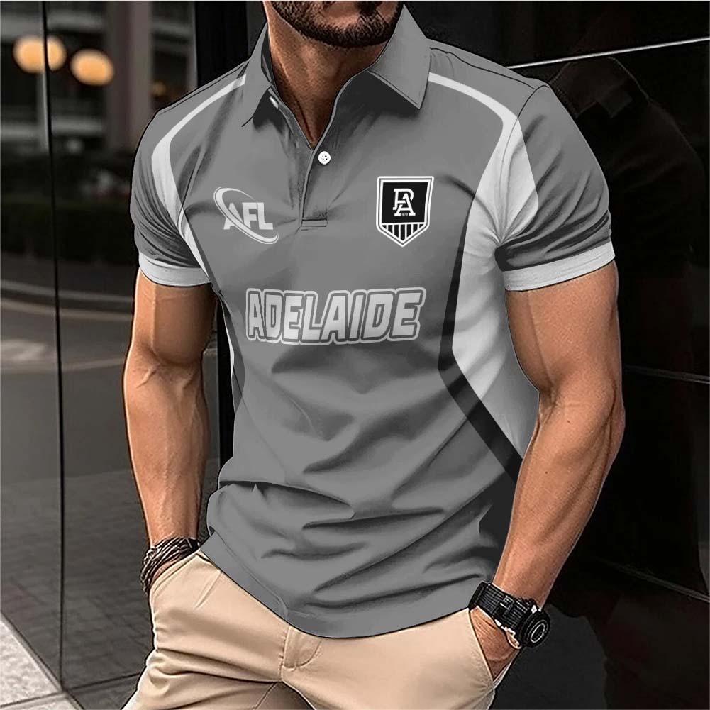 Auspiritmerch Port Adelaide Personalized Polo Shirt Gift For Fans