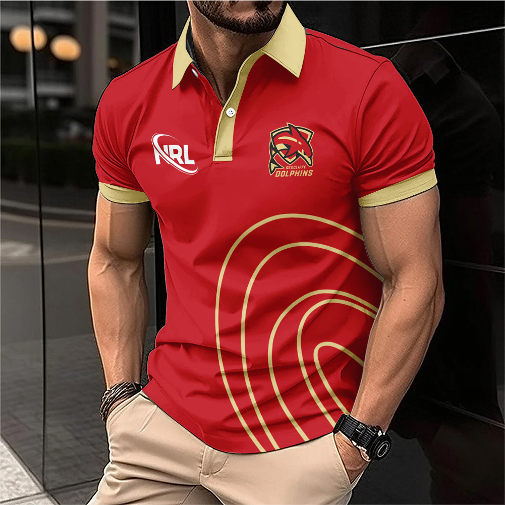 Auspiritmerch Dolphins Personalized Polo Shirt Gift For Fans