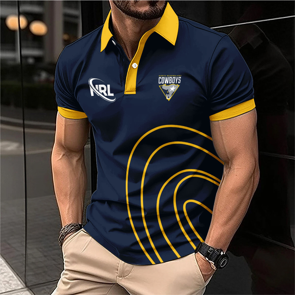 Auspiritmerch North Queensland Cowboys Personalized Polo Shirt Gift For Fans