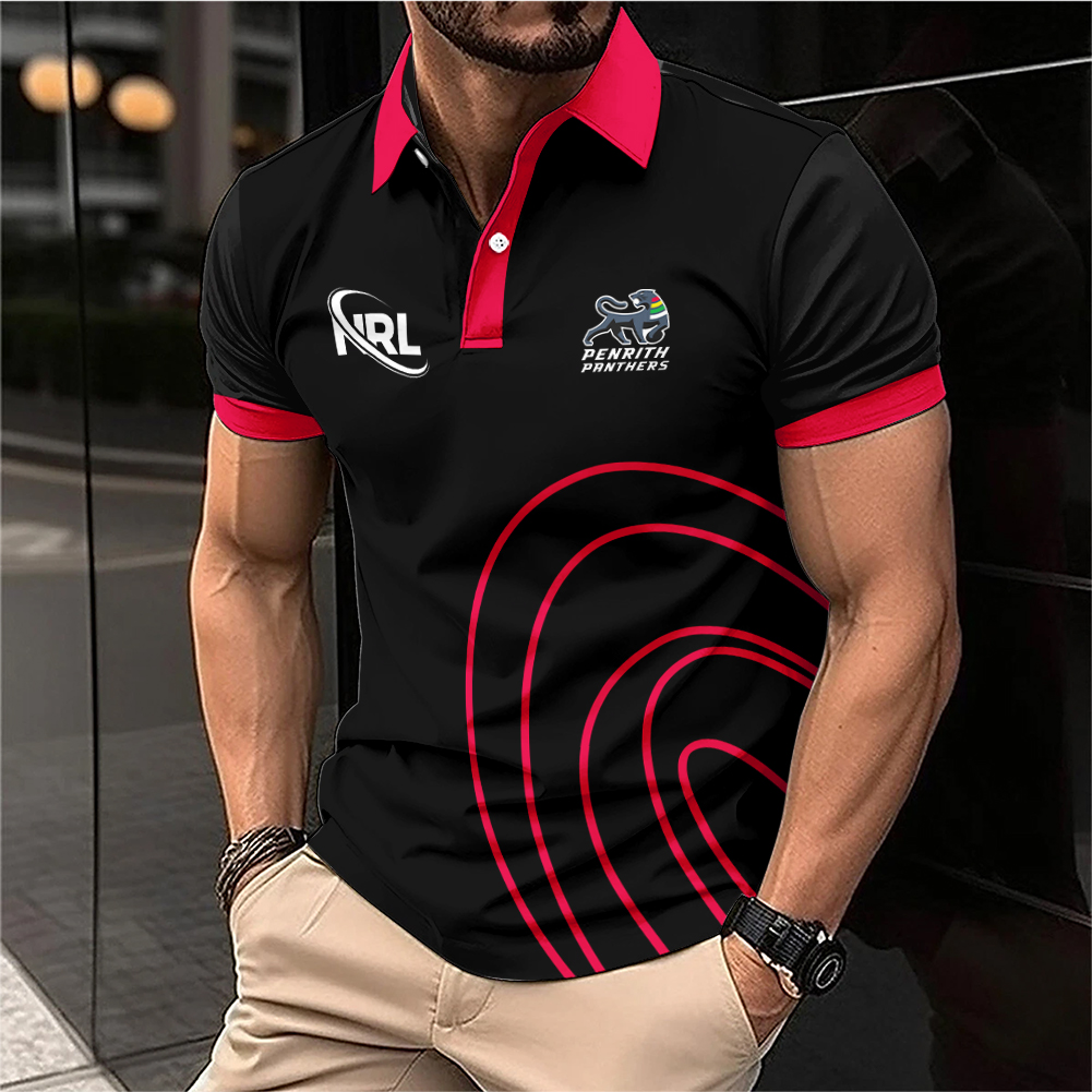Auspiritmerch Penrith Panthers Personalized Polo Shirt Gift For Fans