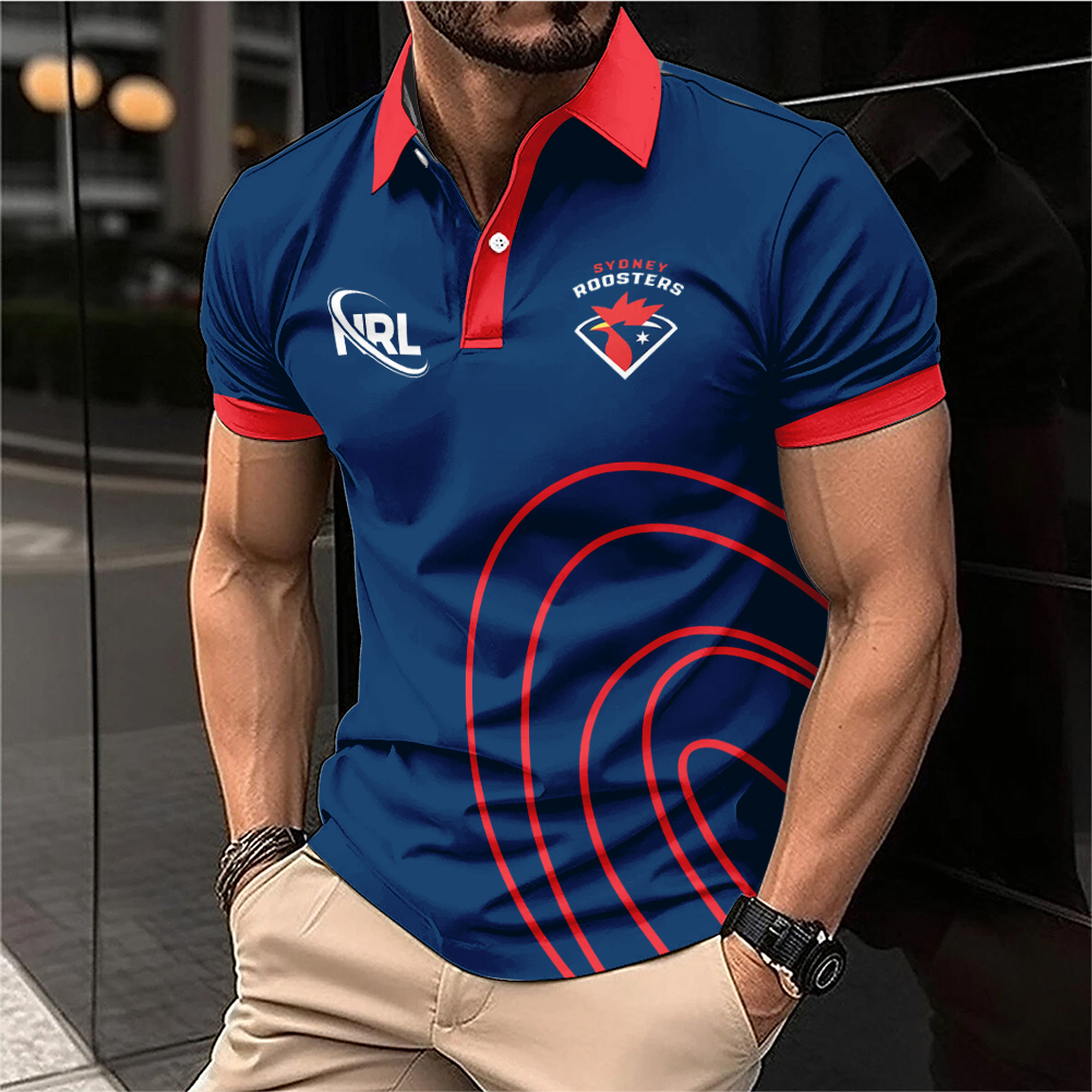 Auspiritmerch Sydney Roosters Personalized Polo Shirt Gift For Fans
