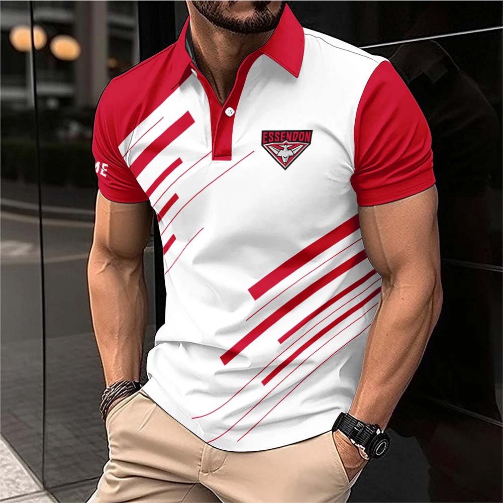 Auspiritmerch Essendon Personalized Polo Shirt Gift For Fans
