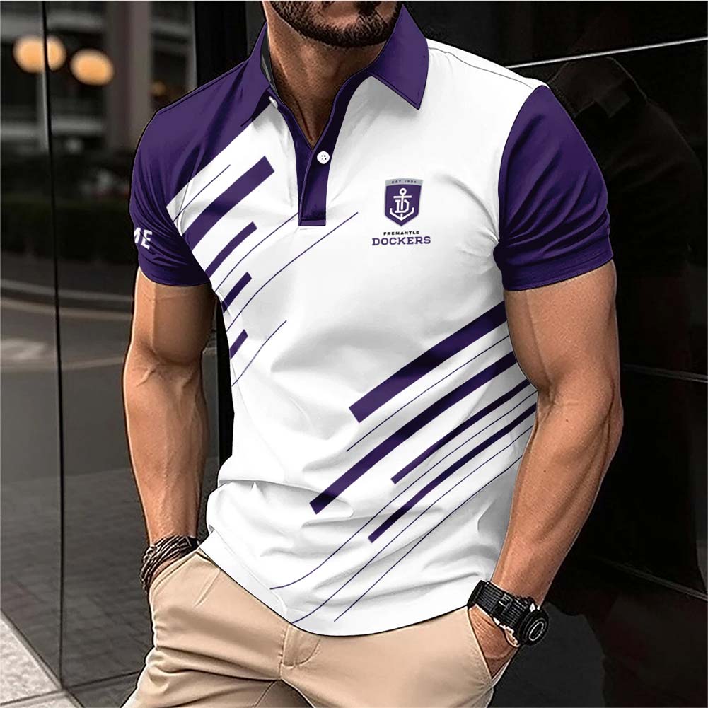 Auspiritmerch Fremantle Dockers Personalized Polo Shirt Gift For Fans