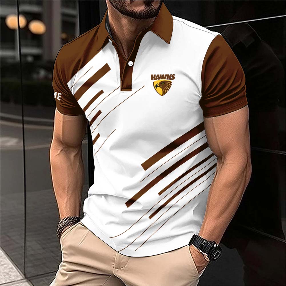 Auspiritmerch Hawthorn Hawks Personalized Polo Shirt Gift For Fans