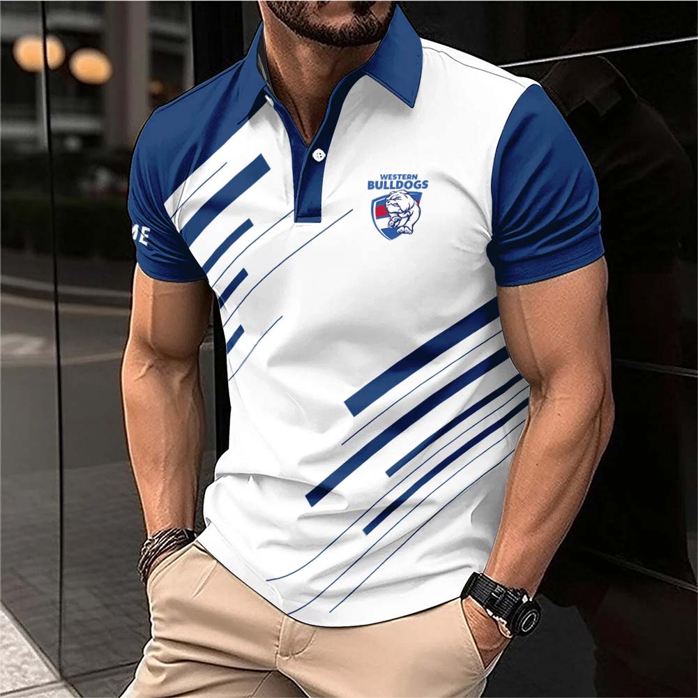 Auspiritmerch Western Bulldogs Personalized Polo Shirt Gift For Fans