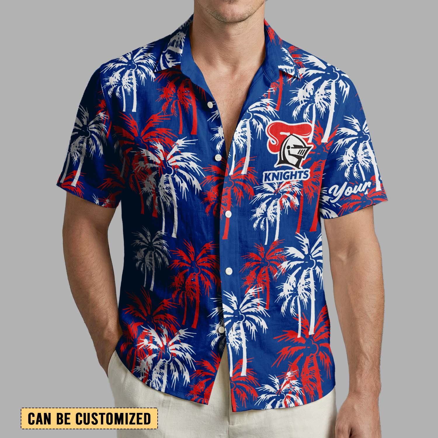 Auspiritmerch Newcastle Knights Personalized Hawaiian Shirt Gift For Fans