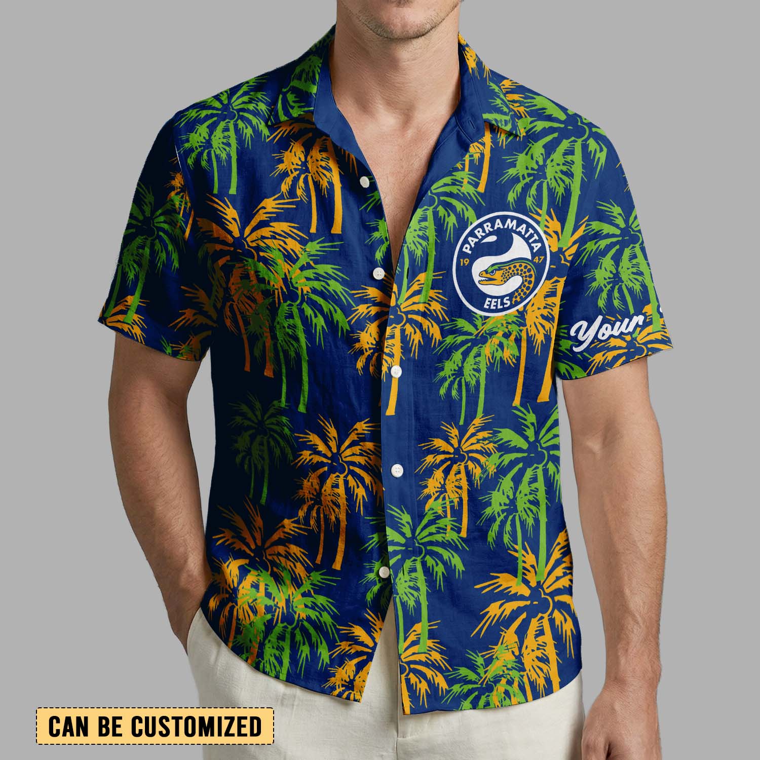 Auspiritmerch Parramatta Eels Personalized Hawaiian Shirt Gift For Fans