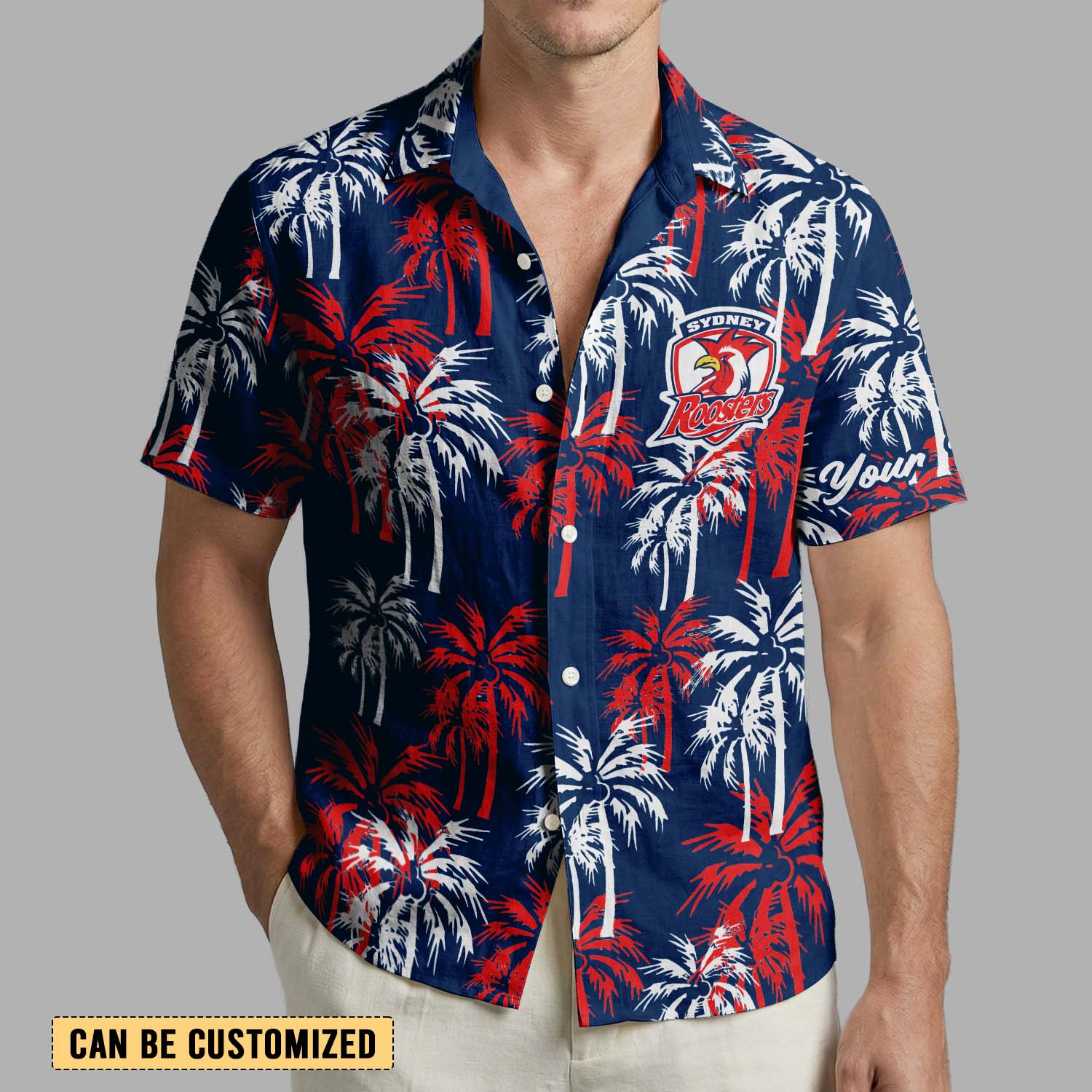 Auspiritmerch Sydney Roosters Personalized Hawaiian Shirt Gift For Fans