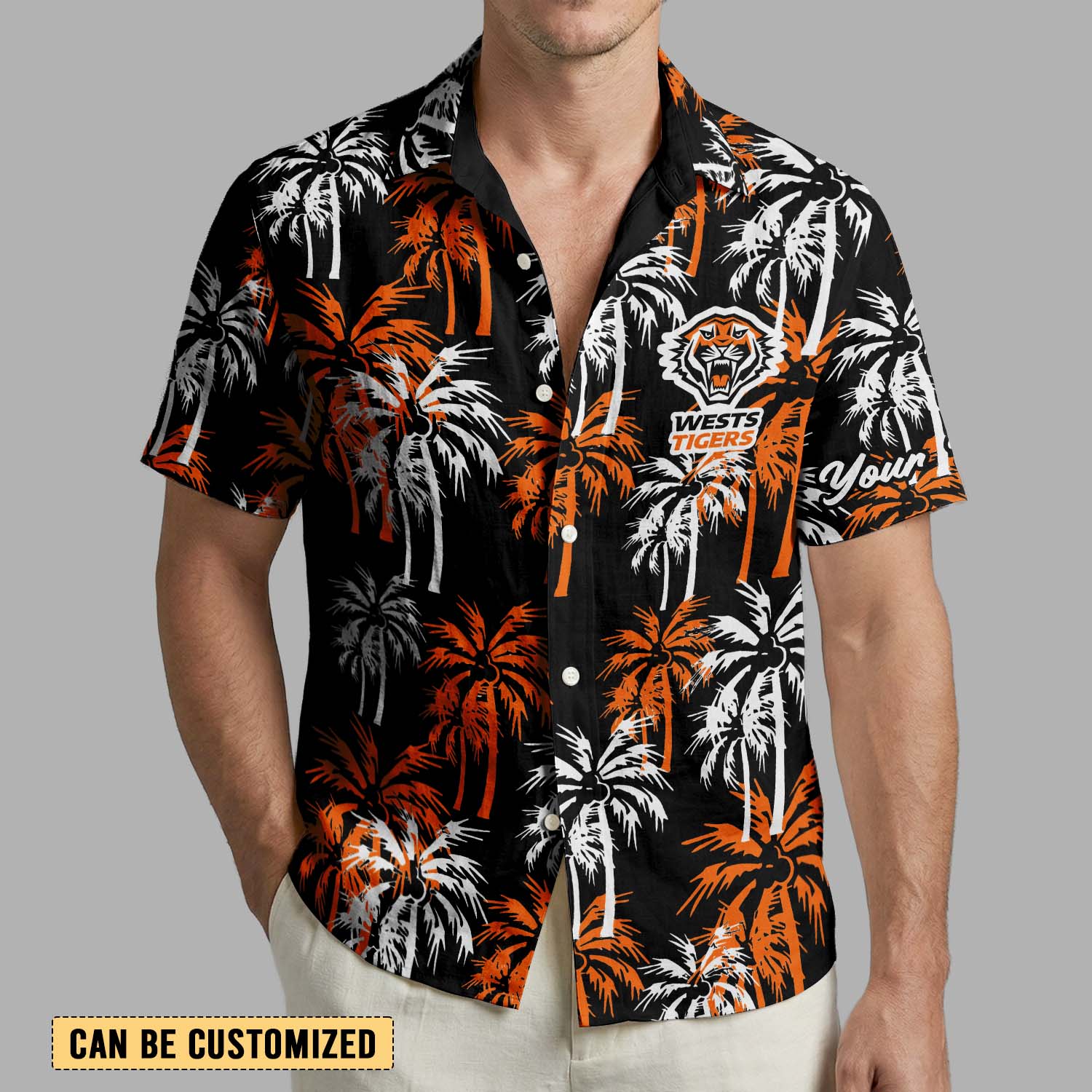 Auspiritmerch Wests Tigers Personalized Hawaiian Shirt Gift For Fans