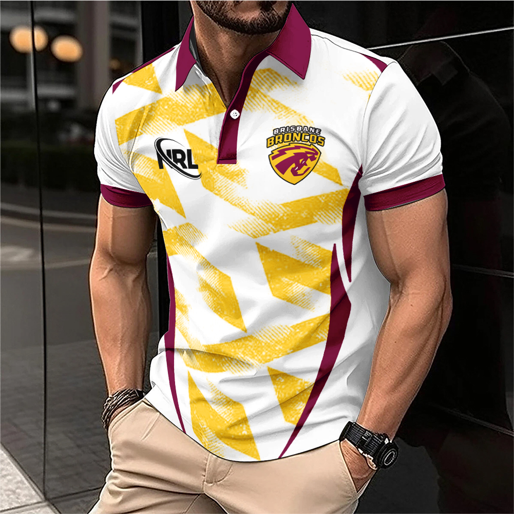 Auspiritmerch Brisbane Broncos Personalized Polo Shirt Gift For Fans