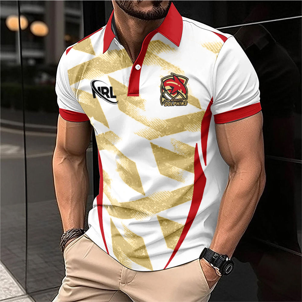 Auspiritmerch Dolphins Personalized Polo Shirt Gift For Fans