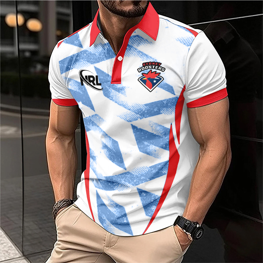 Auspiritmerch Sydney Roosters Personalized Polo Shirt Gift For Fans