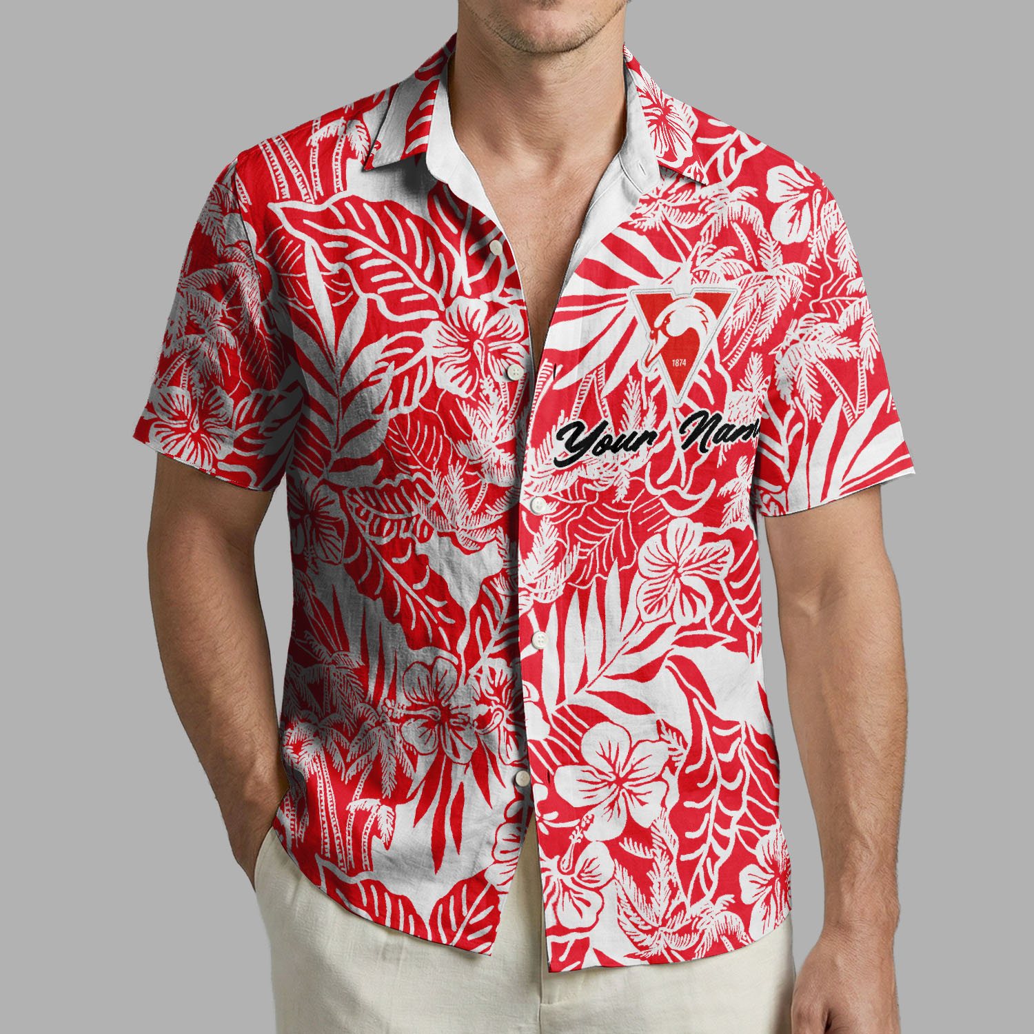 Auspiritmerch Sydney Swans Personalized Hawaiian Shirt Gift For Fans